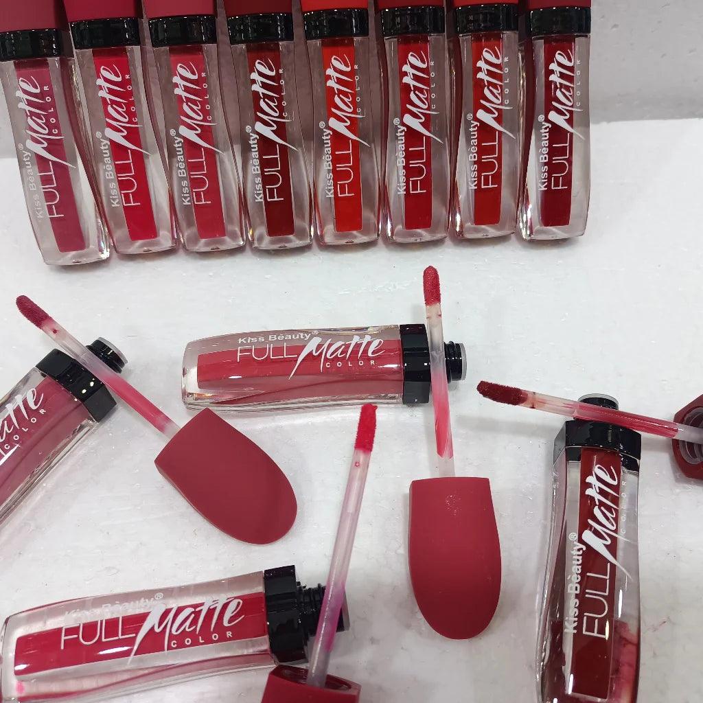 Kiss Beauty Matte Lipgloss 8Pcs Set - Buy Online in Pakistan at Cosmia.pk