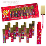 Maybelucky Matte Lipgloss Set (12 Pcs) - Buy Online in Pakistan at Cosmia.pk