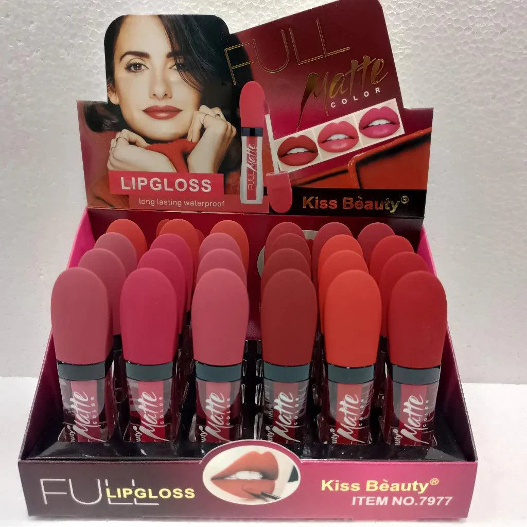 Kiss Beauty Matte Lipgloss 8Pcs Set - Buy Online in Pakistan at Cosmia.pk