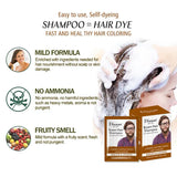 Disaar Natural Brown Hair Dye Shampoo Clean Scalp Nourishing & - Buy Online in Pakistan at Cosmia.pk