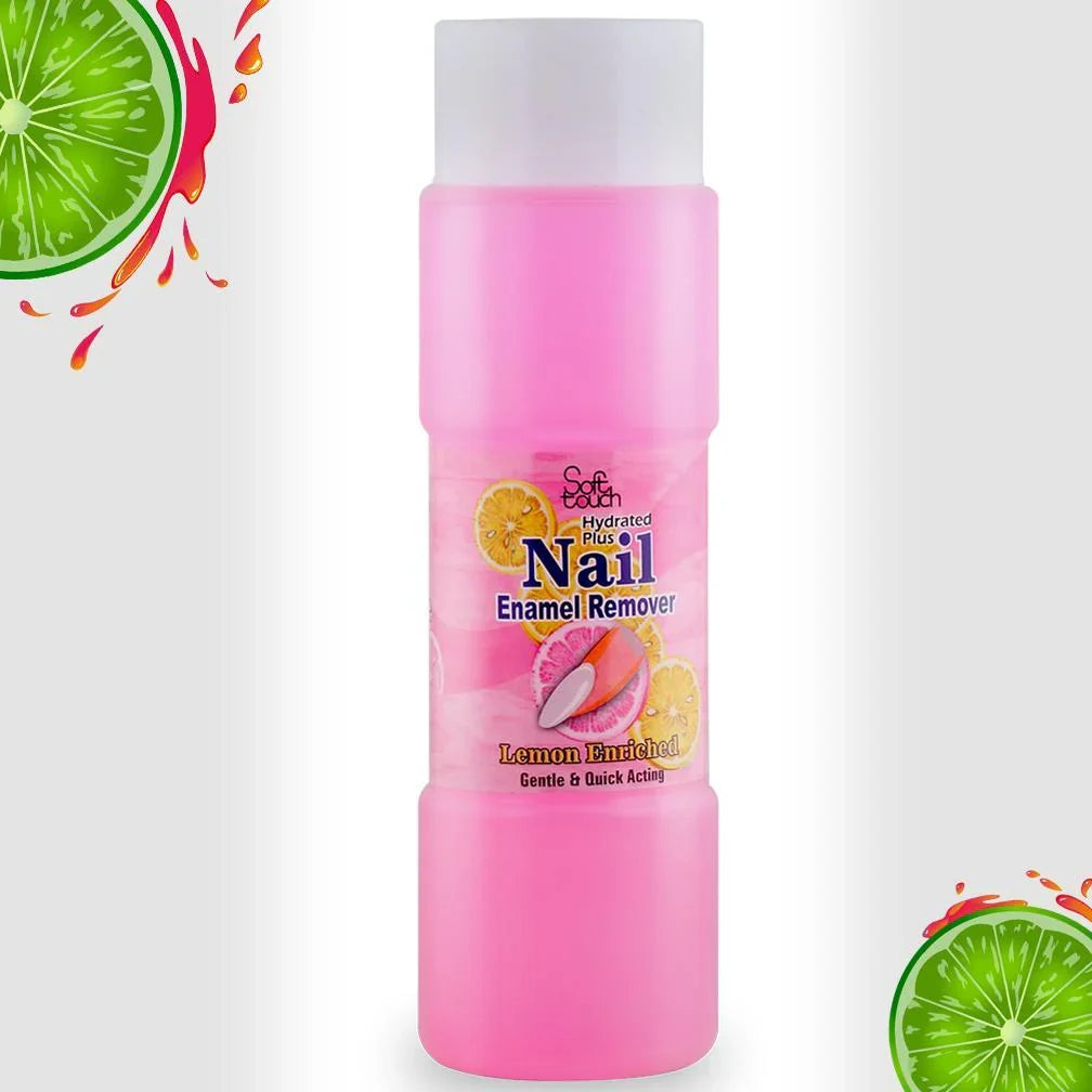 Soft Touch Nail Enamel Remover 500ml - Buy Online in Pakistan at Cosmia.pk