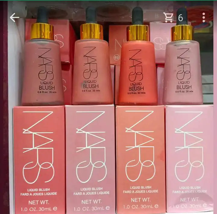 Nars Liquid Blush – Pack of 4 - 30ml - Buy Online in Pakistan at Cosmia.pk