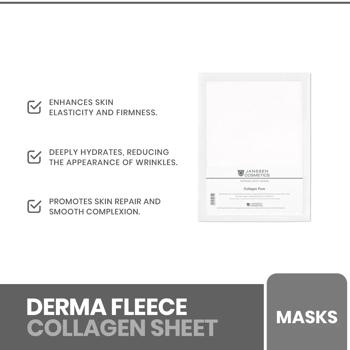 Janssen - Derma Fleece Collagen Sheet - Buy Online in Pakistan at Cosmia.pk
