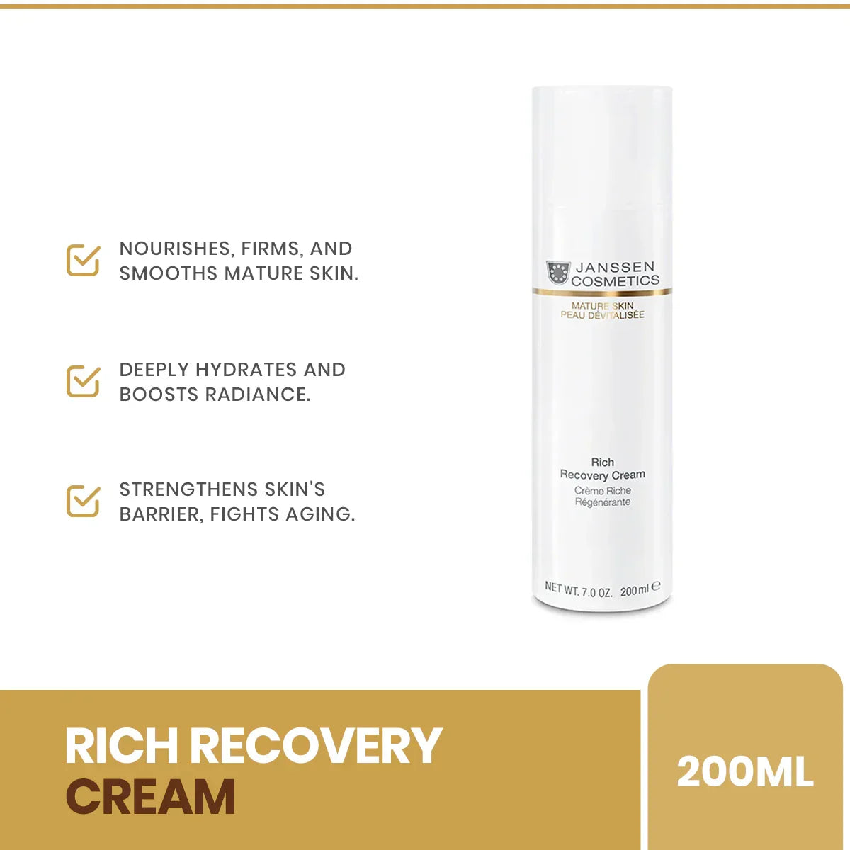 Janssen -Rich Recovery Cream 200ml - Buy Online in Pakistan at Cosmia.pk