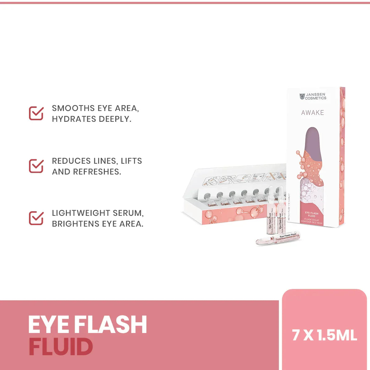Janssen - Eye Flash Fluid 7 x 1.5ml - Buy Online in Pakistan at Cosmia.pk