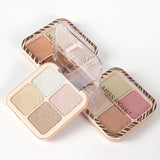 Miss Rose Luminous Glow 4-Color Highlighter Palette - Buy Online in Pakistan at Cosmia.pk