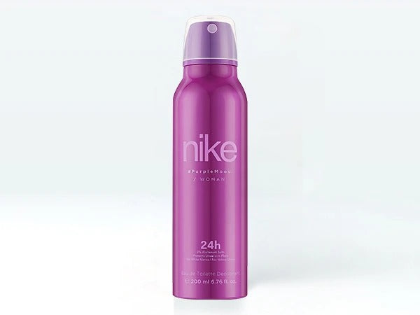 Nike Purple Mood deodorant 200ml — 24H EDT deodorant spray for women online in Pakistan