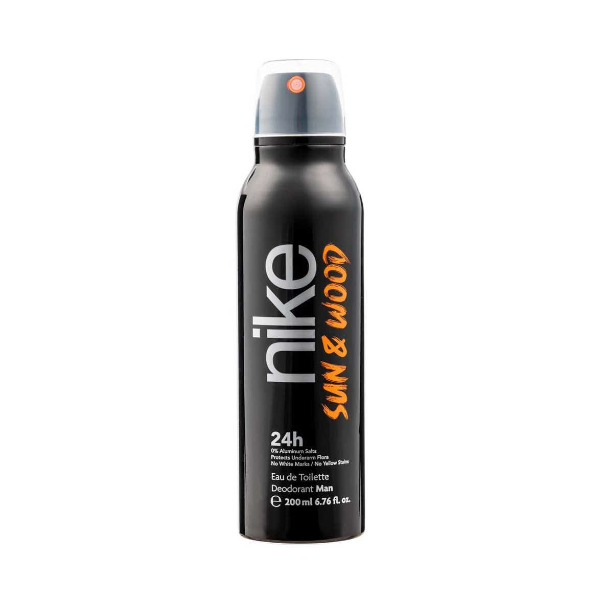 Nike Sun & Wood deodorant 200ml — 24H EDT deodorant spray for men online in Pakistan