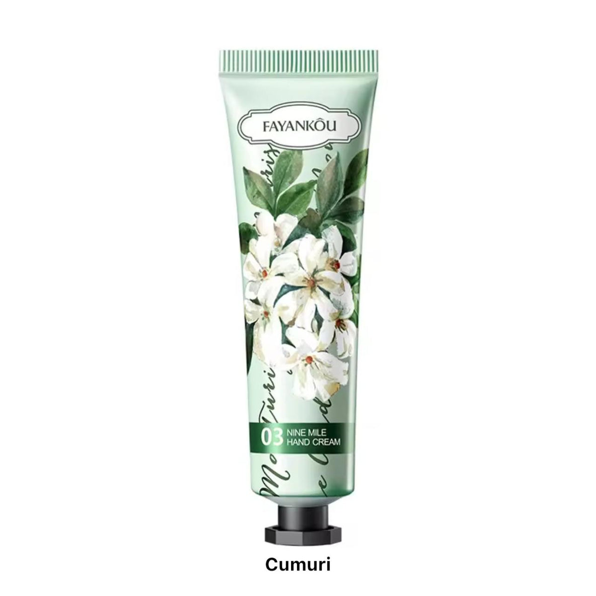 FAYANKOU Nine Mile Hand Cream 30g - white floral tube