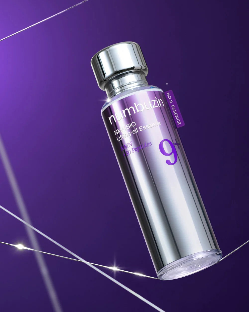 Numbuzin No.9 NMN Lifting Essence bottle with 50 peptides detail