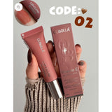 Olibolla Vitamin E Lip Glow Butter CODE 02 tube and box nude pink