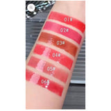 Olibolla Vitamin E Lip Glow Butter arm swatches shades 01 to 06