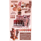 Olibolla Jam glossy lip gloss poster 6 shades 01 02 03 04 05 06 item LA-L352 10ml 12H glossy plump
