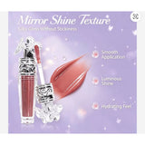 Olibolla Kiss Juicy Lip Gloss mirror shine texture - silky gloss without stickiness