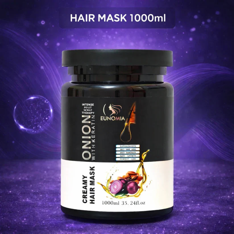 Eunomia Onion Creamy Hair Mask – 1000ml - Buy Online in Pakistan at Cosmia.pk