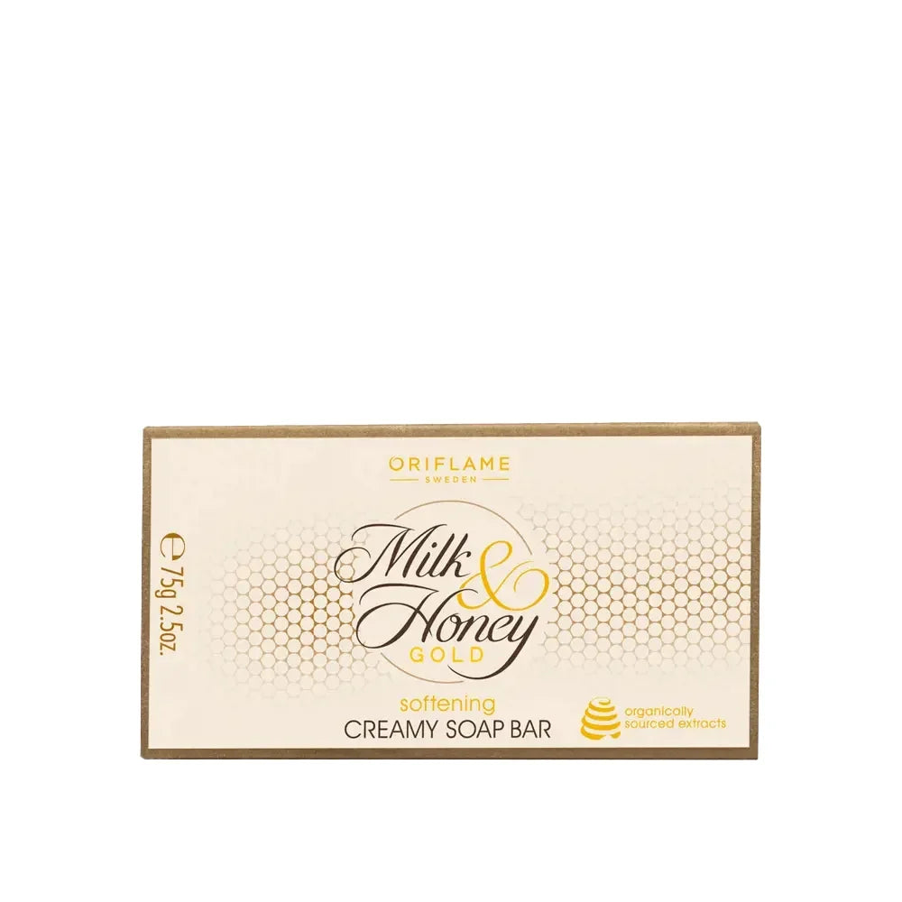 Oriflame Milk & Honey Gold Softening Creamy Soap Bar - 75g - Buy Online in Pakistan at Cosmia.pk