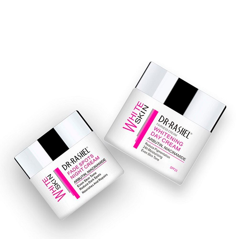 Dr Rashel Whitening Day Cream and Fade Spots Night Cream duo