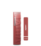 Original Maybelline Super Stay Vinyl Ink Liquid Lipstick - Peppy 130 - Buy Online in Pakistan at Cosmia.pk