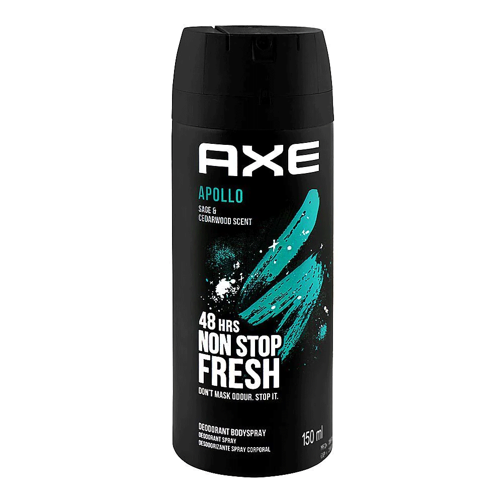Axe Apollo Citrus & Cedarwood Body Spray 150ml - Buy Online in Pakistan at Cosmia.pk