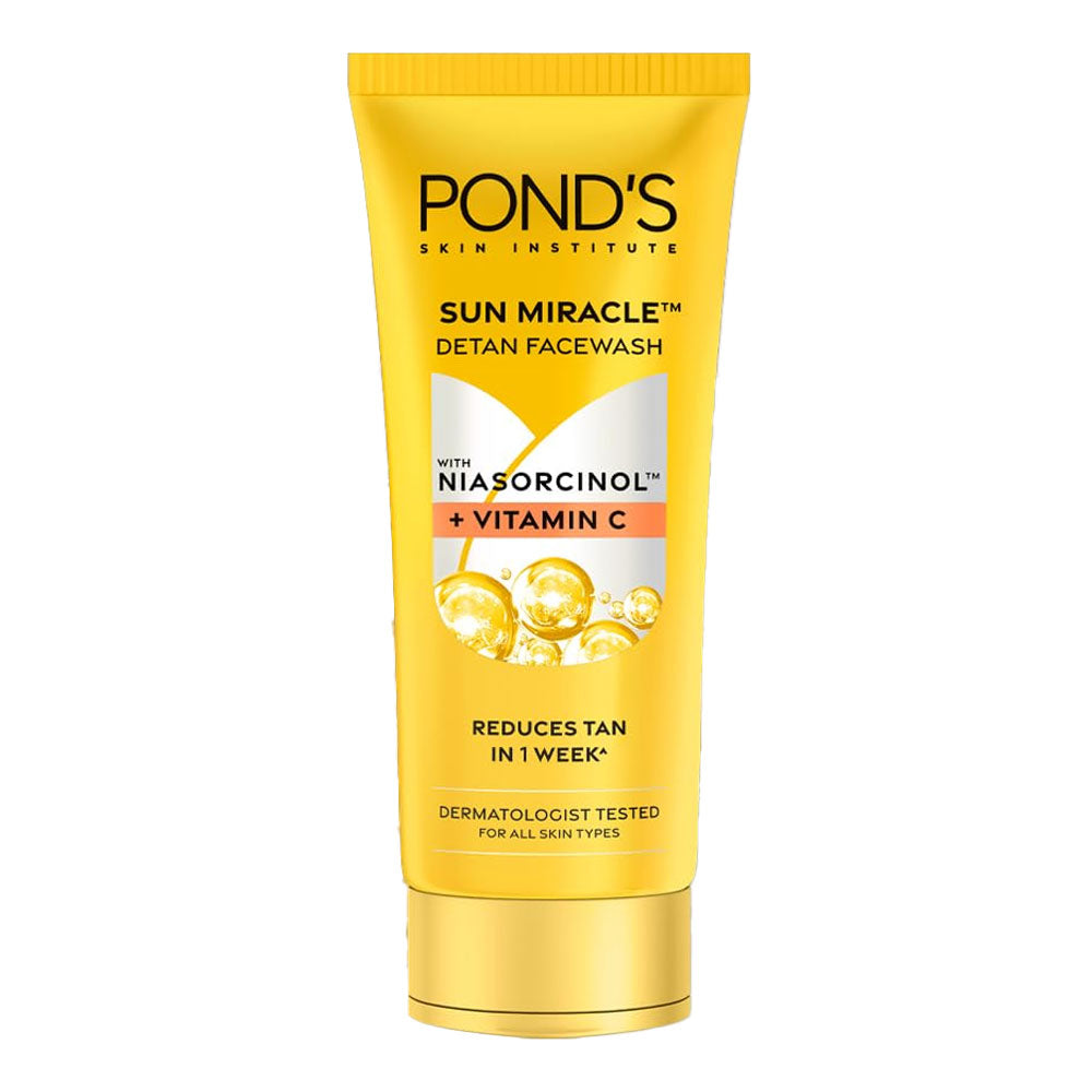 Ponds Sun Miracle Detan Face Wash 100g - Buy Online in Pakistan at Cosmia.pk
