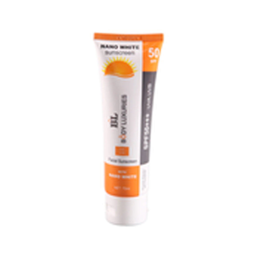 Body Luxuries Facial Sunscreen With Nano White 75ml - Buy Online in Pakistan at Cosmia.pk