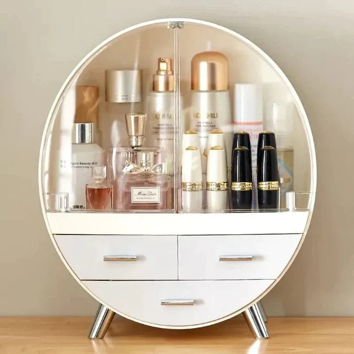 Oval Shaped Cosmetic Organizer - Buy Online in Pakistan at Cosmia.pk