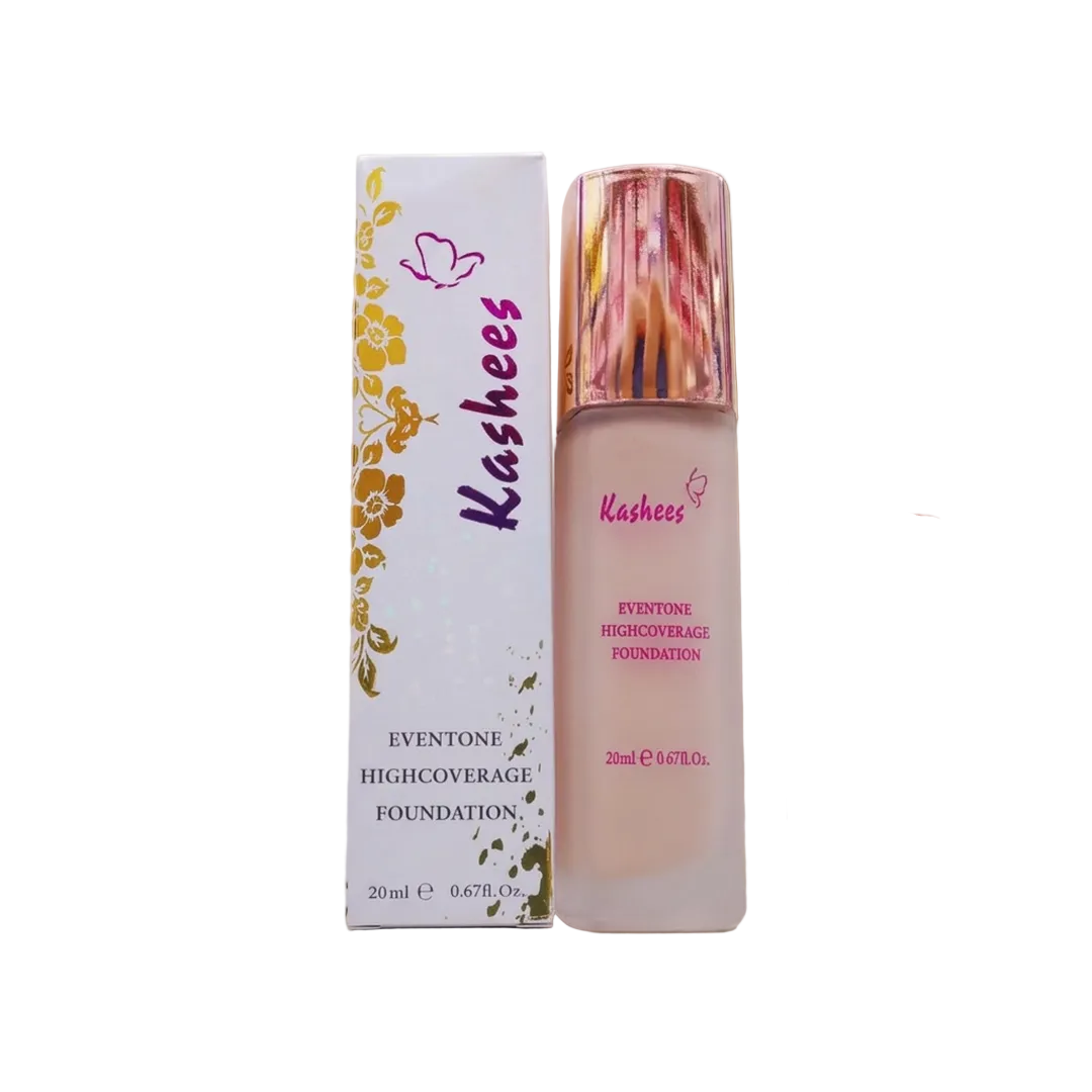 Kashee's Eventone High Coverage Waterproof Foundation 24Hr - 20ml - Buy Online in Pakistan at Cosmia.pk
