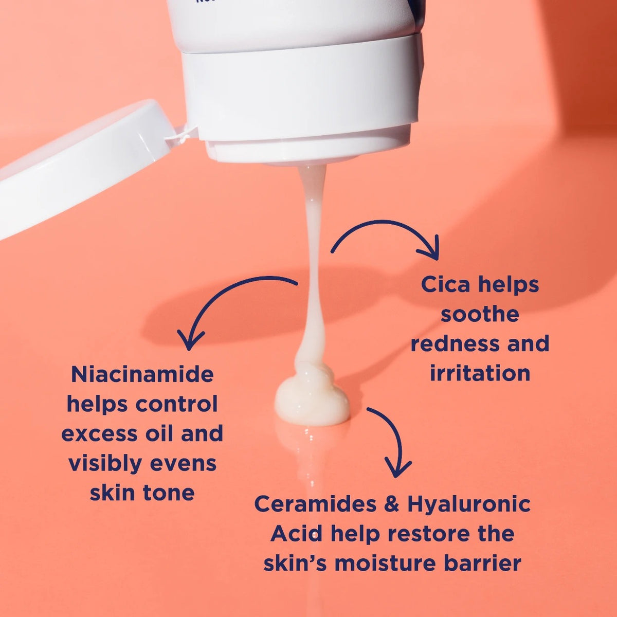 PanOxyl PM Balancing Repair Moisturizer with Niacinamide 85g – product tube