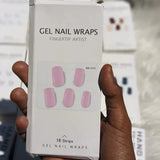 Multi Color Gel Nail Wraps With UV light (16 nail strips) - Buy Online in Pakistan at Cosmia.pk