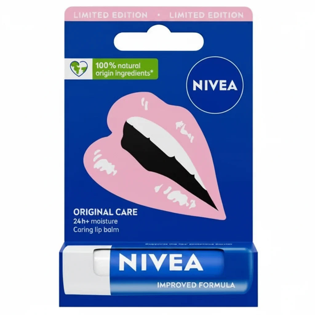 NIVEA 24H+ Moisture Original Care Lip Balm - 4.8g - Buy Online in Pakistan at Cosmia.pk