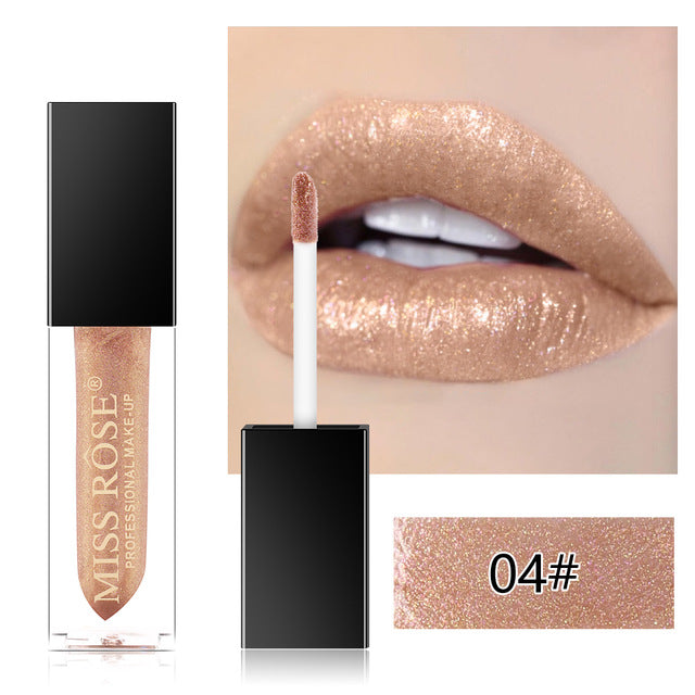 Miss Rose Diamond Glitter Lip Topper - Buy Online in Pakistan at Cosmia.pk