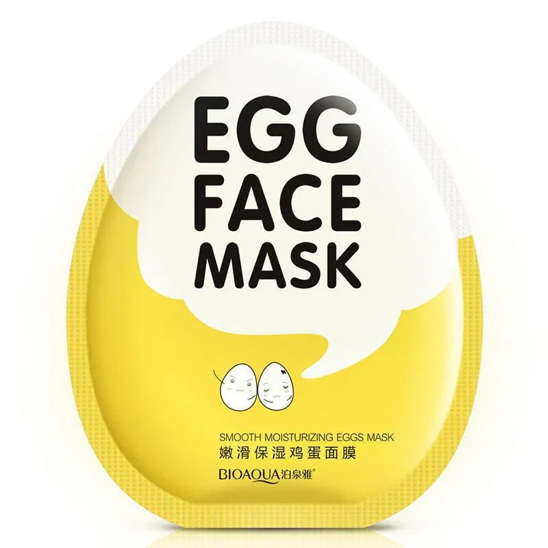 BIOAQUA Egg Face Mask – Smooth & Moisturizing – 25g - Buy Online in Pakistan at Cosmia.pk