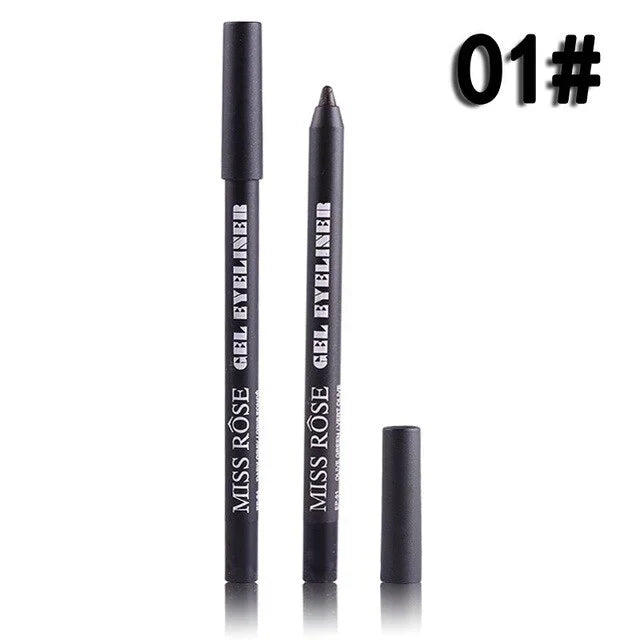 Miss Rose Waterproof Make Up Eye Liner Pencil - Black - Buy Online in Pakistan at Cosmia.pk