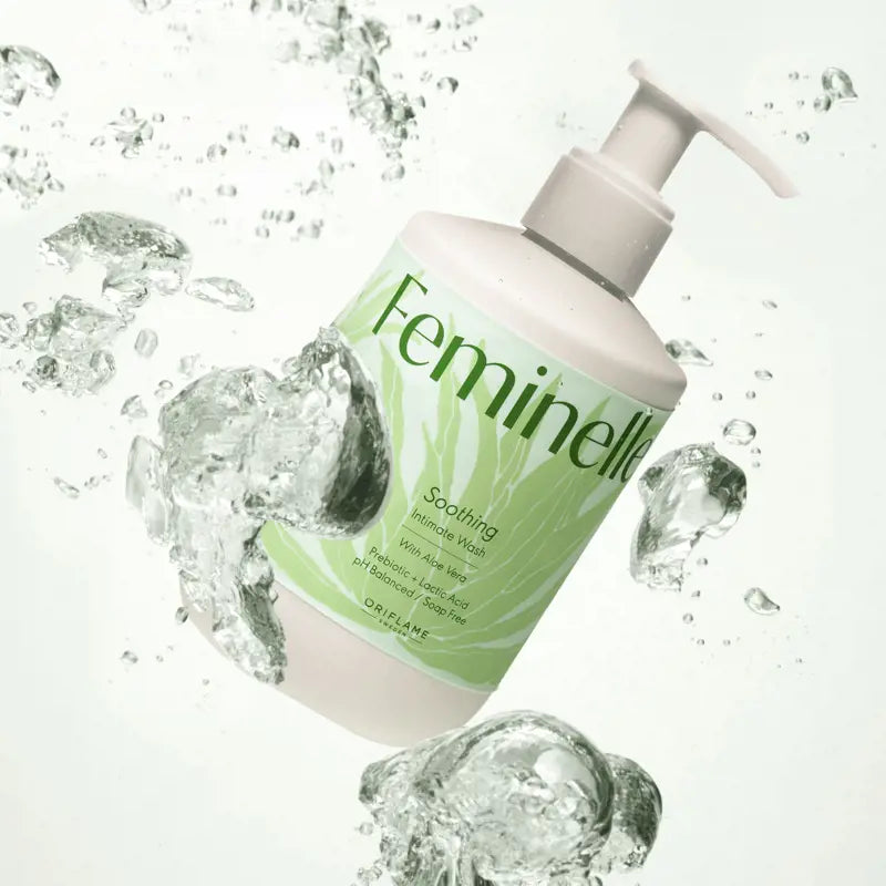 Oriflame Feminelle Soothing Intimate Wash with Aloe Vera - 300ml - Buy Online in Pakistan at Cosmia.pk