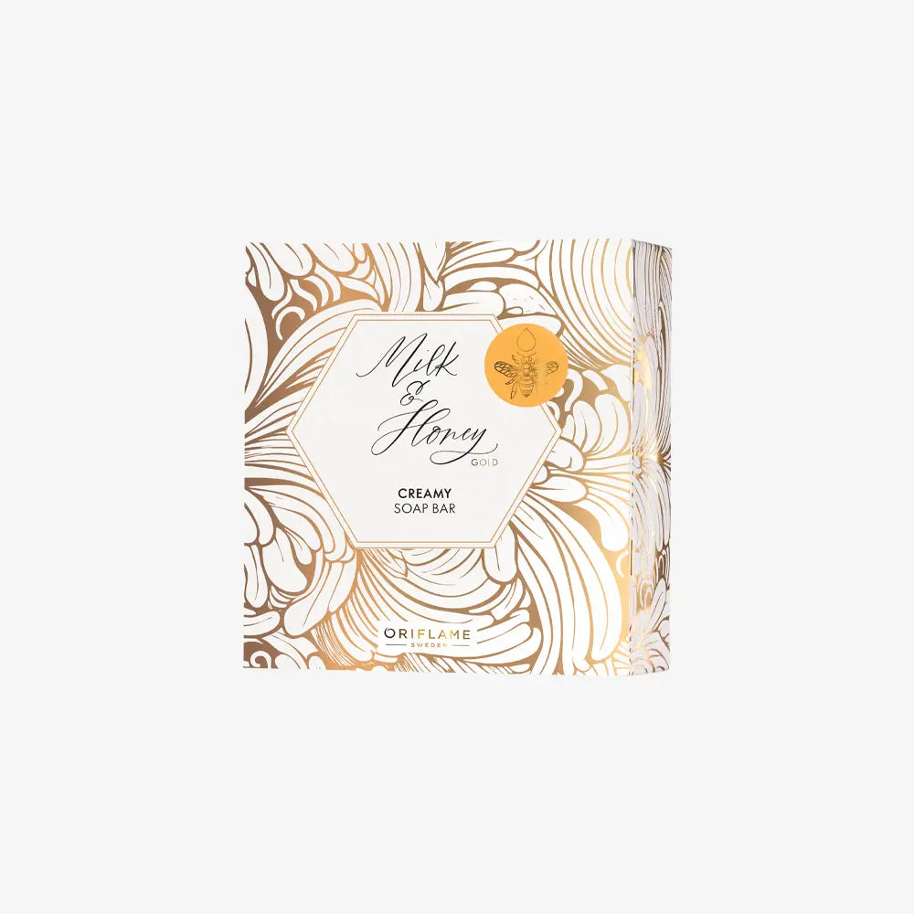 Oriflame Milk And Honey Gold Creamy Soap Bar - 90g - Buy Online in Pakistan at Cosmia.pk