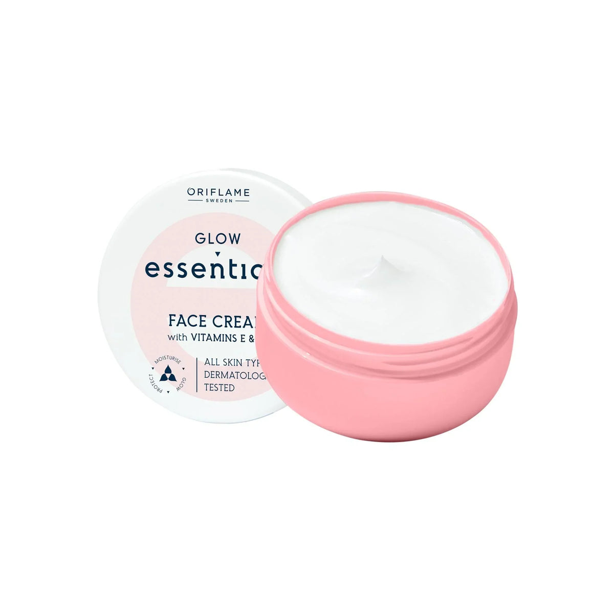 Oriflame Glow Essentials Face Cream with Vitamins E B3 - 75ml - Buy Online in Pakistan at Cosmia.pk