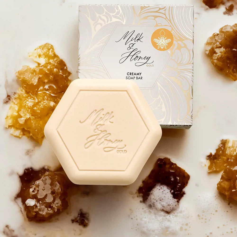 Oriflame Milk And Honey Gold Creamy Soap Bar - 90g - Buy Online in Pakistan at Cosmia.pk