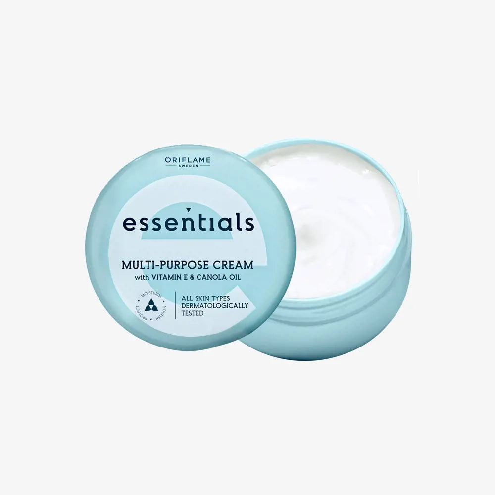 Oriflame Essentials Multi-Purpose Cream with Vitamin E & Canola Oil- 75ml - Buy Online in Pakistan at Cosmia.pk