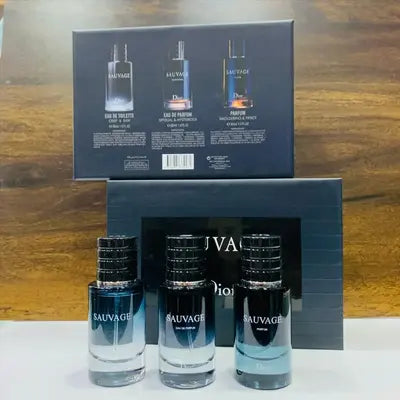 Dior Sauvage Gift Set for Men3-in-1 - 30ml  - Dubai - 100% Original Testers - Buy Online in Pakistan at Cosmia.pk