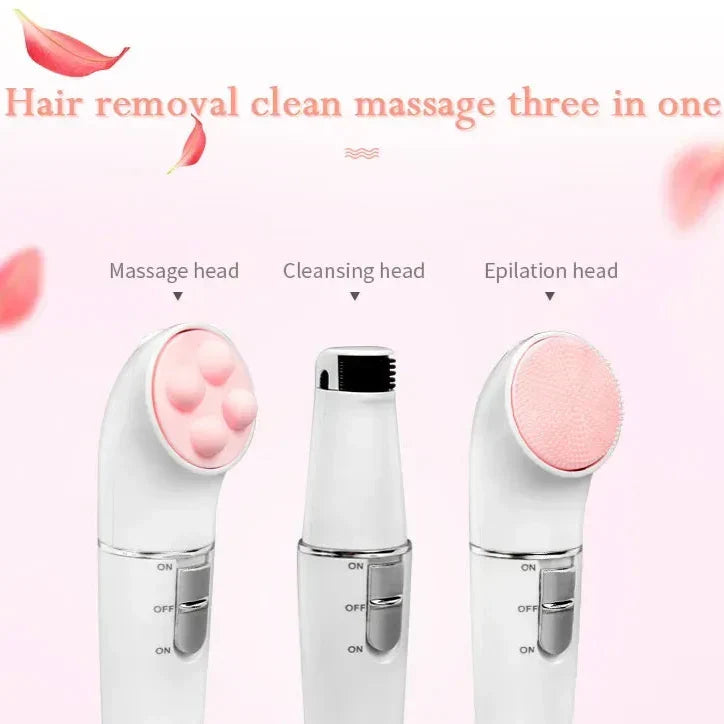 MARSKE 3in1 Face Massager + Epilator - Buy Online in Pakistan at Cosmia.pk