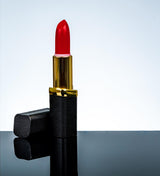 Art Skin Matte Lipstick red shade open tube
