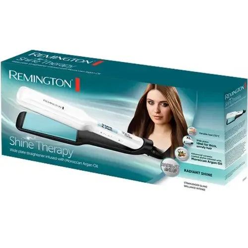 REMINGTON Hair Straightener Shine Therapy Wide Plate S8550 - Buy Online in Pakistan at Cosmia.pk