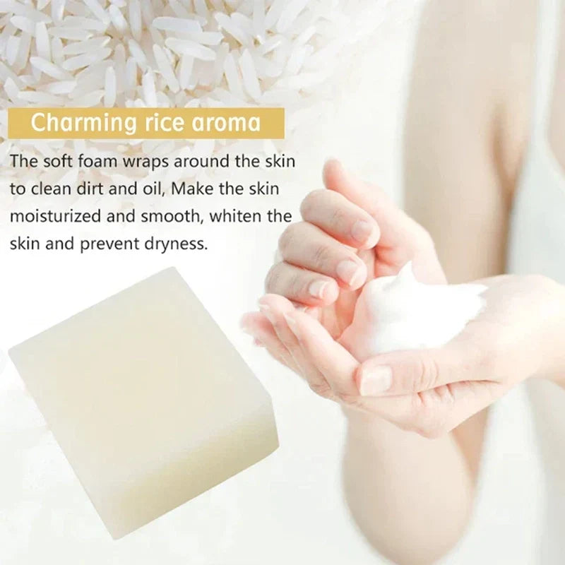 Aichun Beauty Natural Rice Essence Soap - 100g - Buy Online in Pakistan at Cosmia.pk