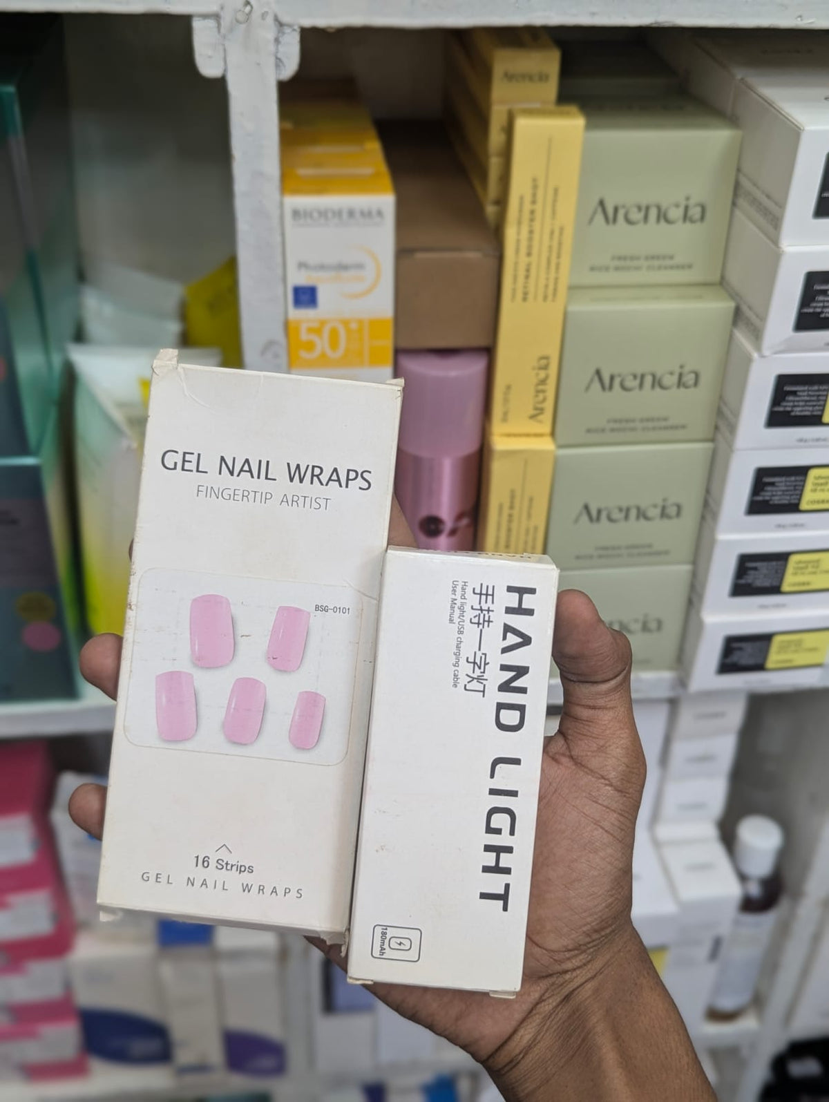 Gel Nail Wraps & Hand Light Set - Buy Online in Pakistan at Cosmia.pk