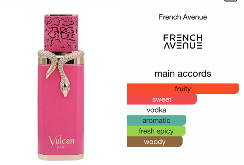 Vulcan Baie by French Avenue Unisex Perfume - Buy Online in Pakistan at Cosmia.pk