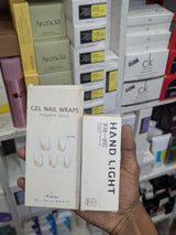 Gel Nail Wraps & Hand Light Set - Buy Online in Pakistan at Cosmia.pk