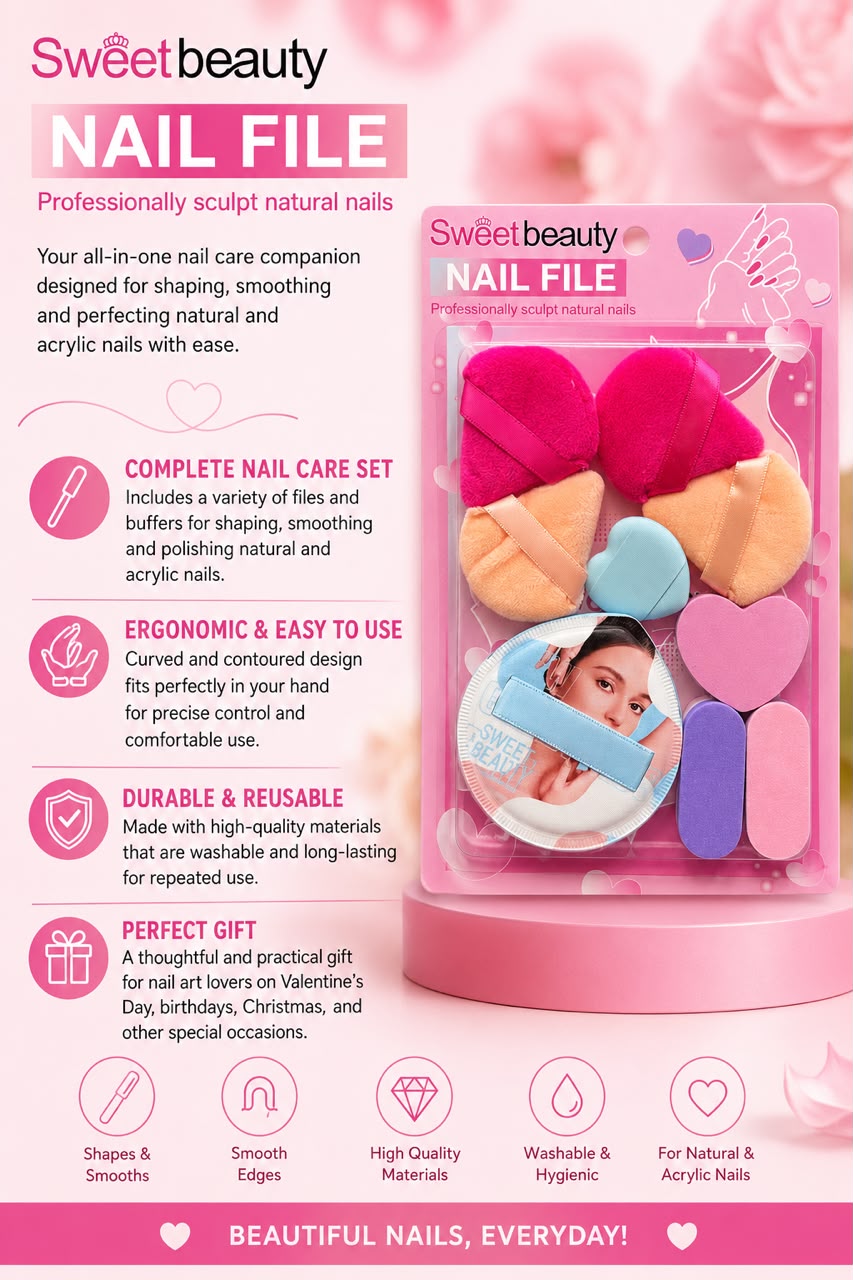 Sweet Beauty 9-in-1 Makeup Puff Set - Buy Online in Pakistan at Cosmia.pk
