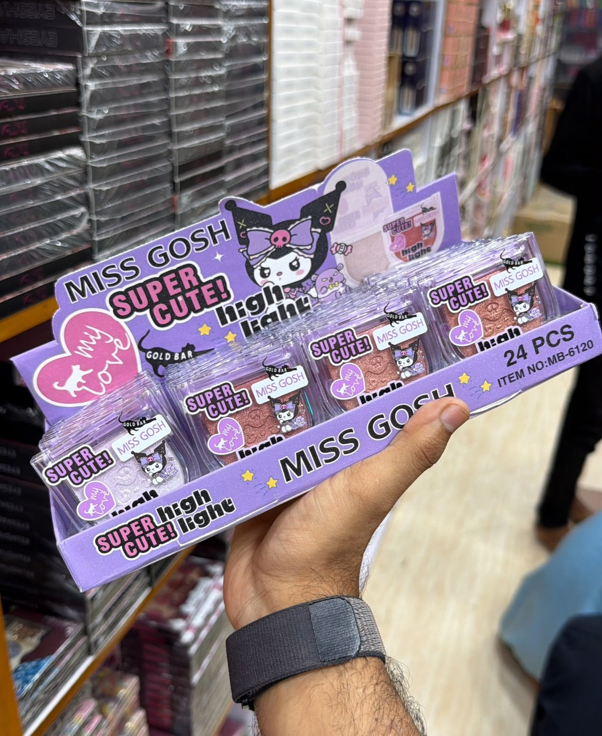 Miss Gosh Super Cute Kuromi 4pcs Highlighters - Buy Online in Pakistan at Cosmia.pk
