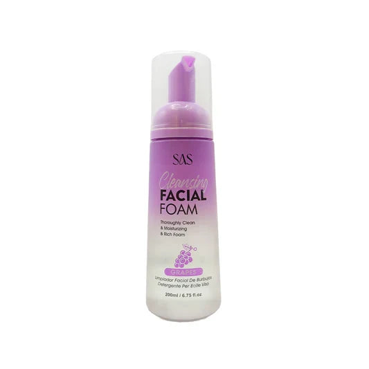 SAS Grapes Cleansing Facial Foam – 200ml - Buy Online in Pakistan at Cosmia.pk