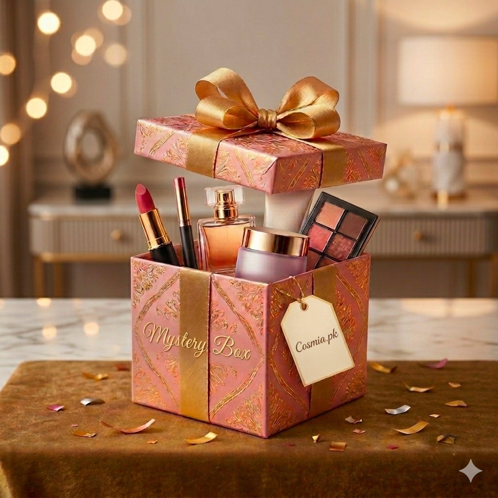 Premium Beauty Mystery Box - Exclusive Curated Collection - Buy Online in Pakistan at Cosmia.pk